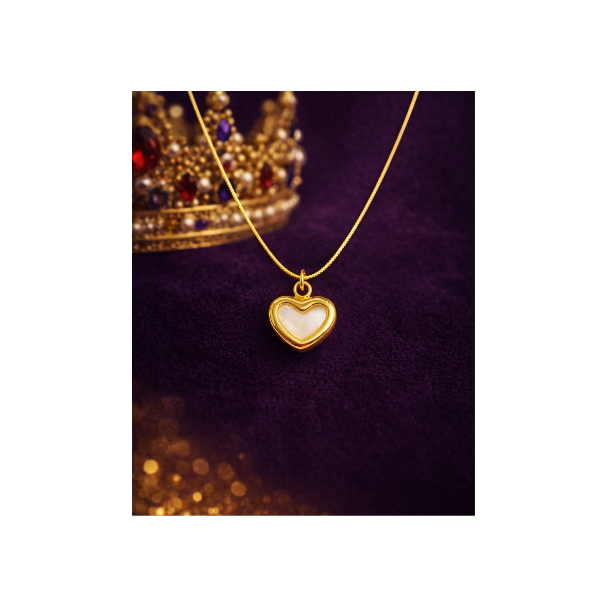 Elegant Heart Drop