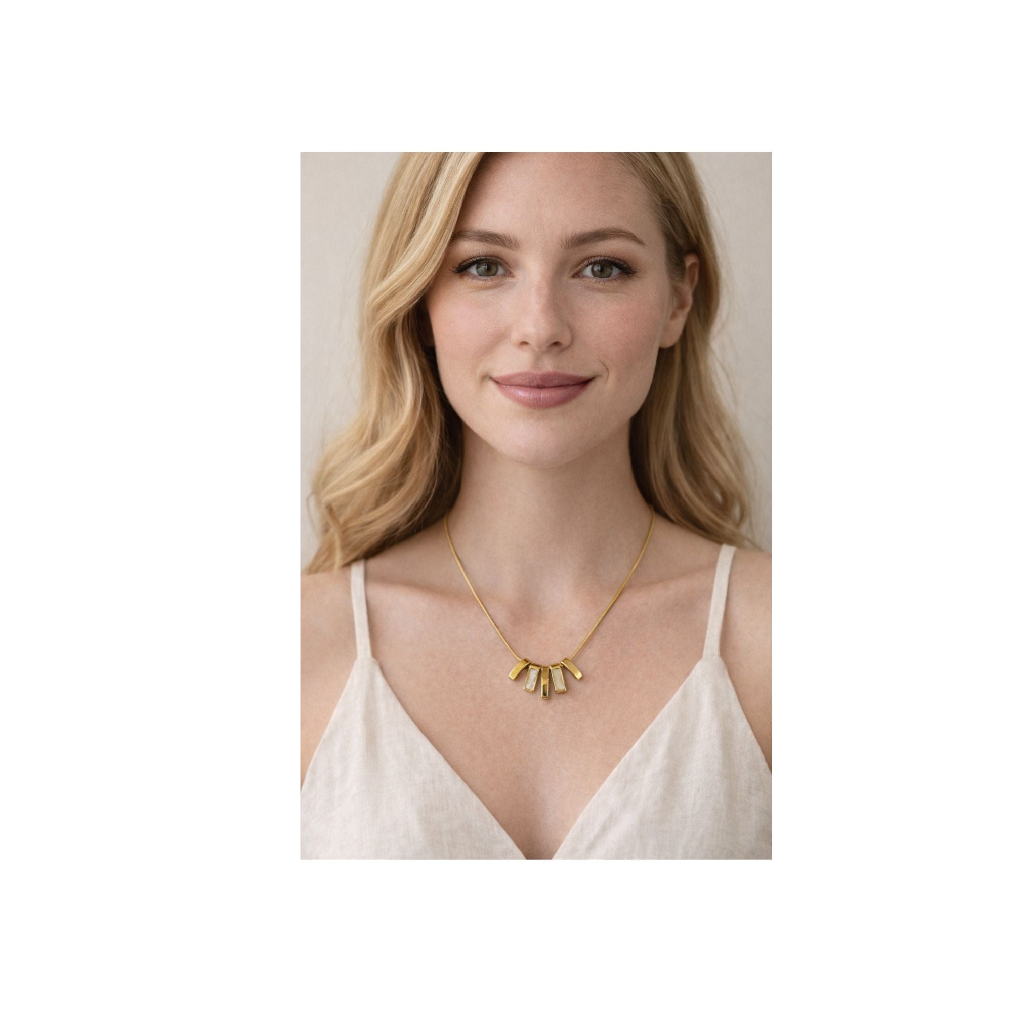 Radiant Fan Necklace