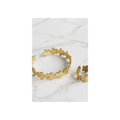Golden Blossom Bracelet & Ring Set