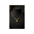 Aura Collection – Emerald Aura Pendant Necklace