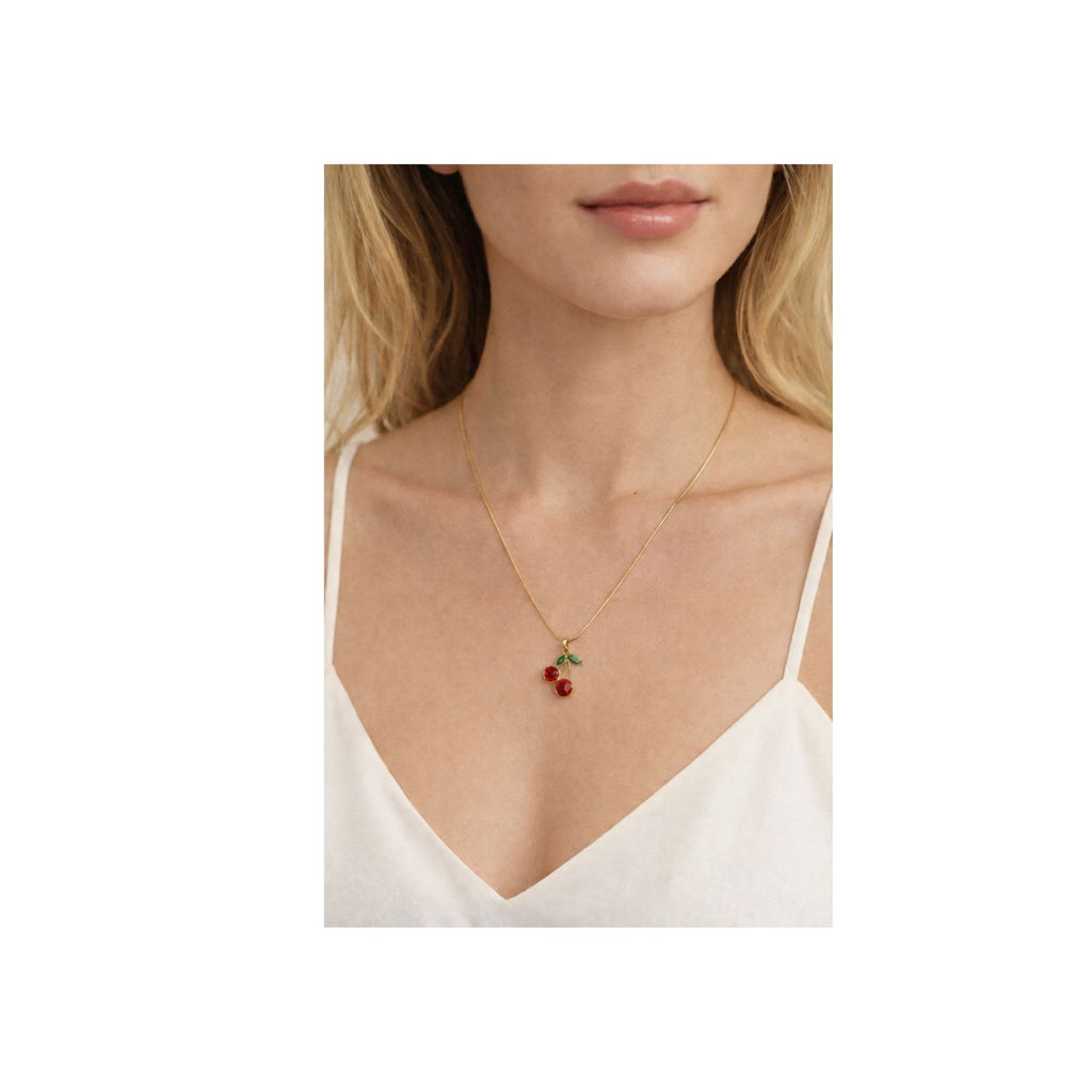 Cherry Bliss Pendant Necklac