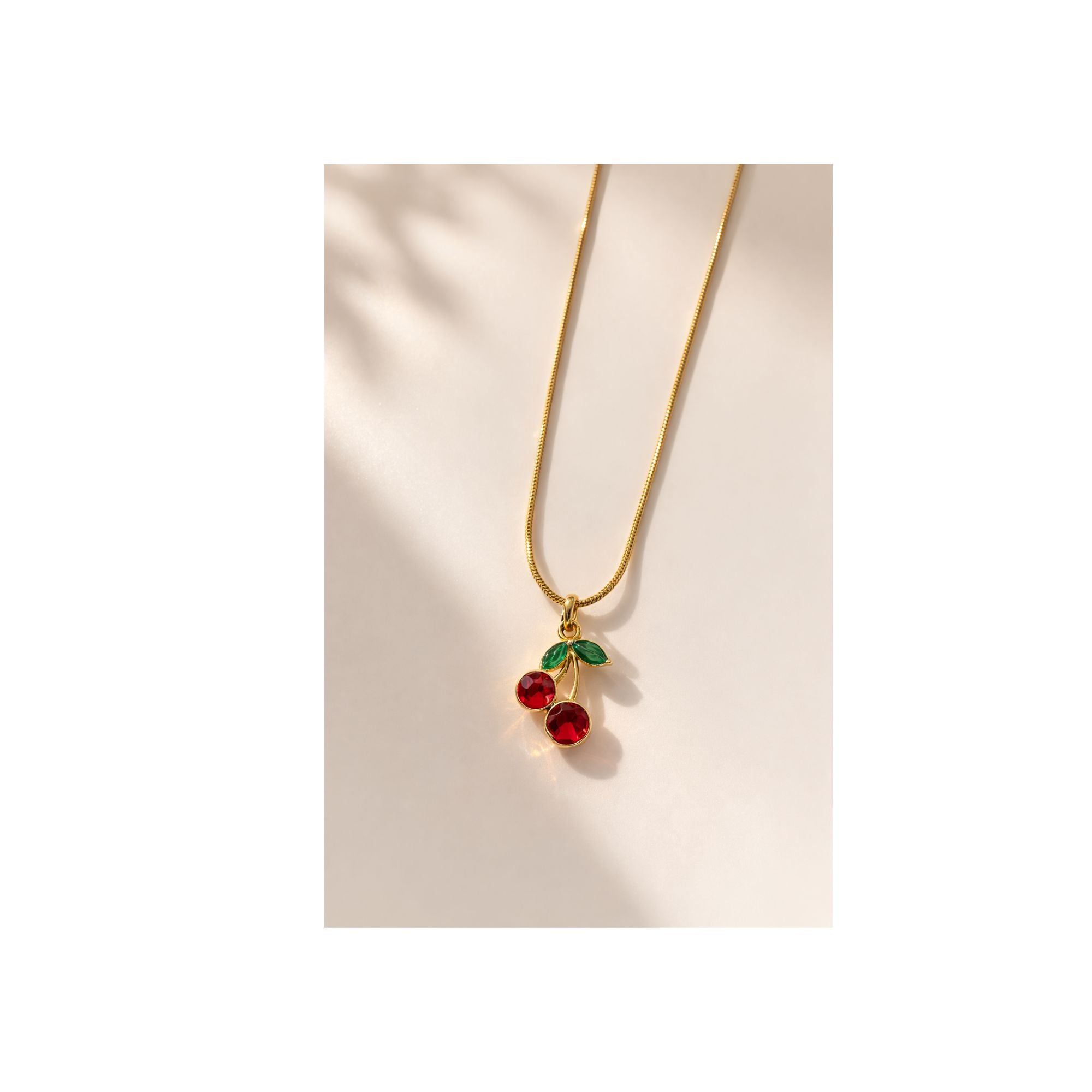 Cherry Bliss Pendant Necklac