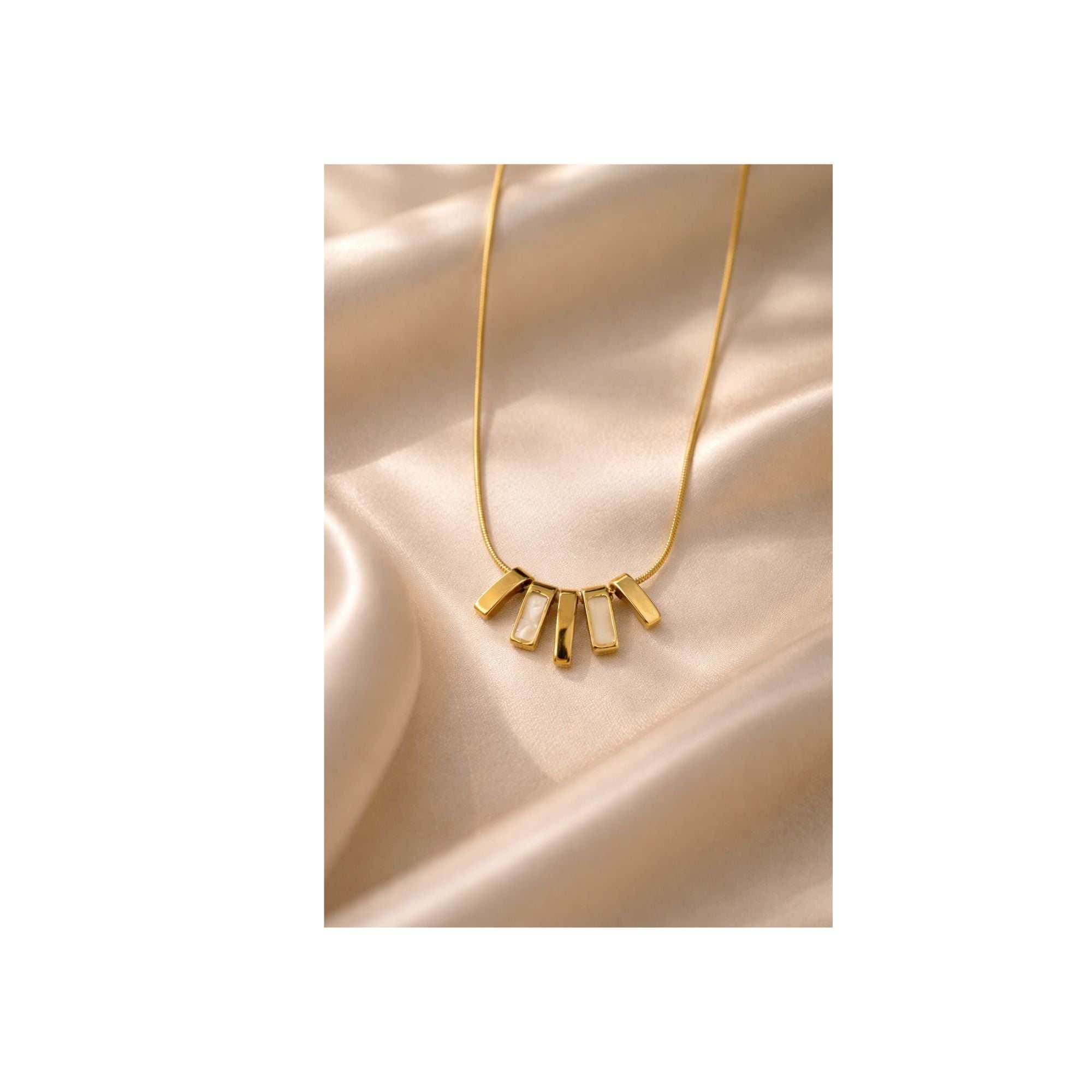 Radiant Fan Necklace