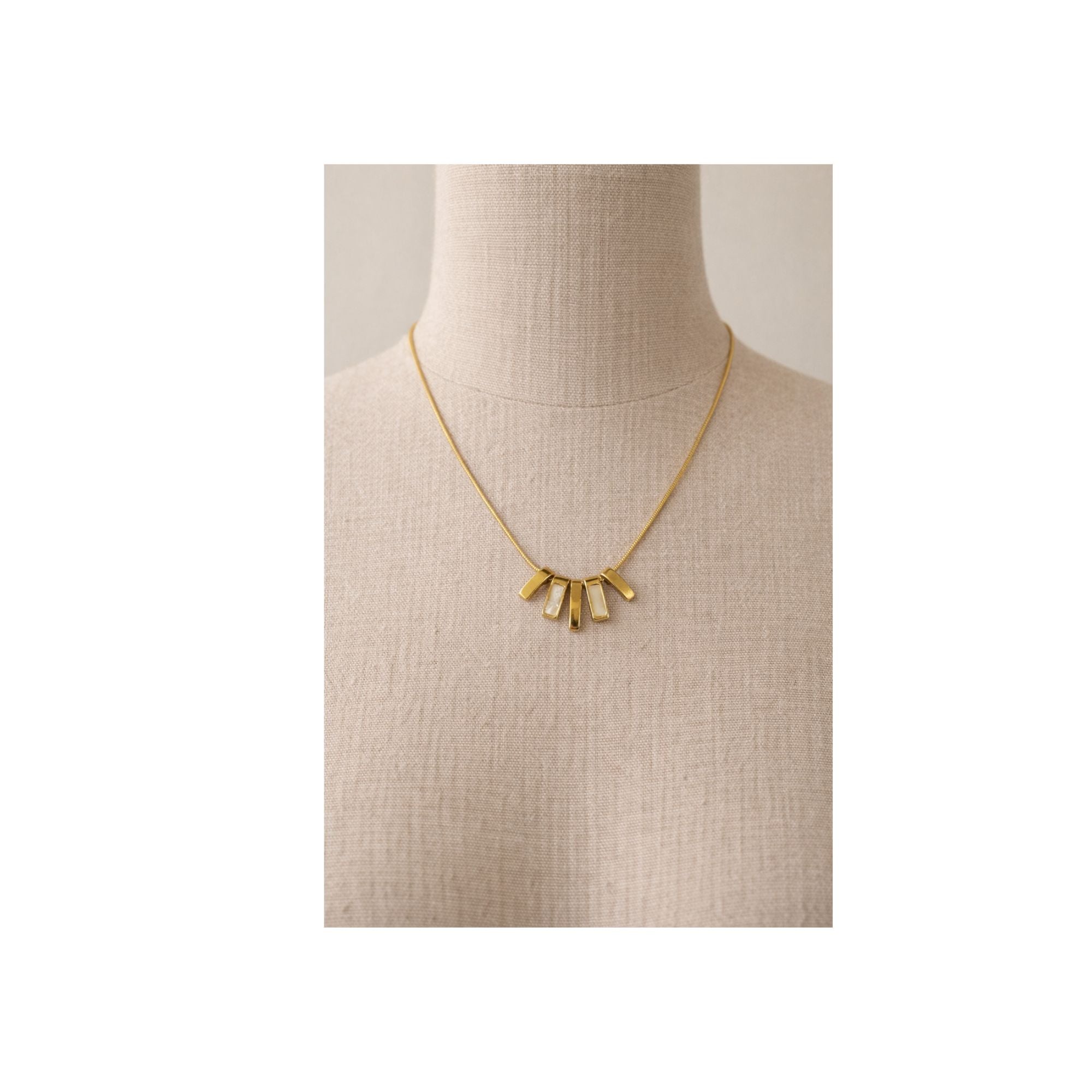 Radiant Fan Necklace