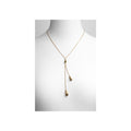 Drip Drop Lariat Necklace – Minimal, Sleek & Trendy