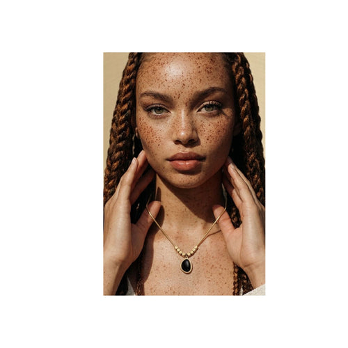 Aura Collection – Noir Aura Pendant Necklace