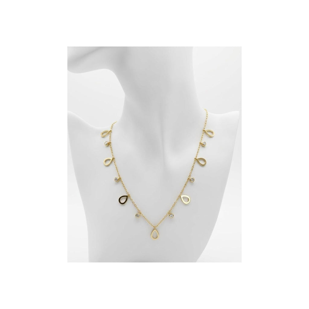 Mini Drop Charm Necklace – Anti-Tarnish, Dainty & Trendy