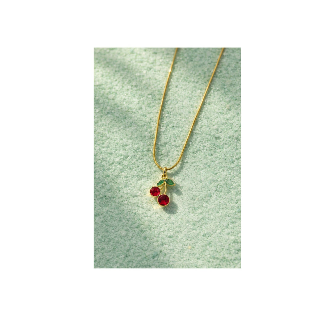 Cherry Bliss Pendant Necklac