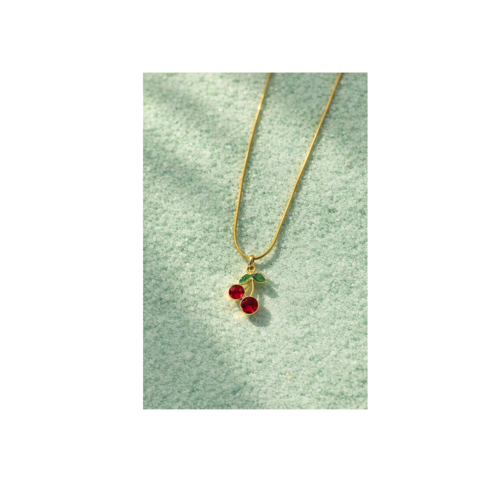 Cherry Bliss Pendant Necklac