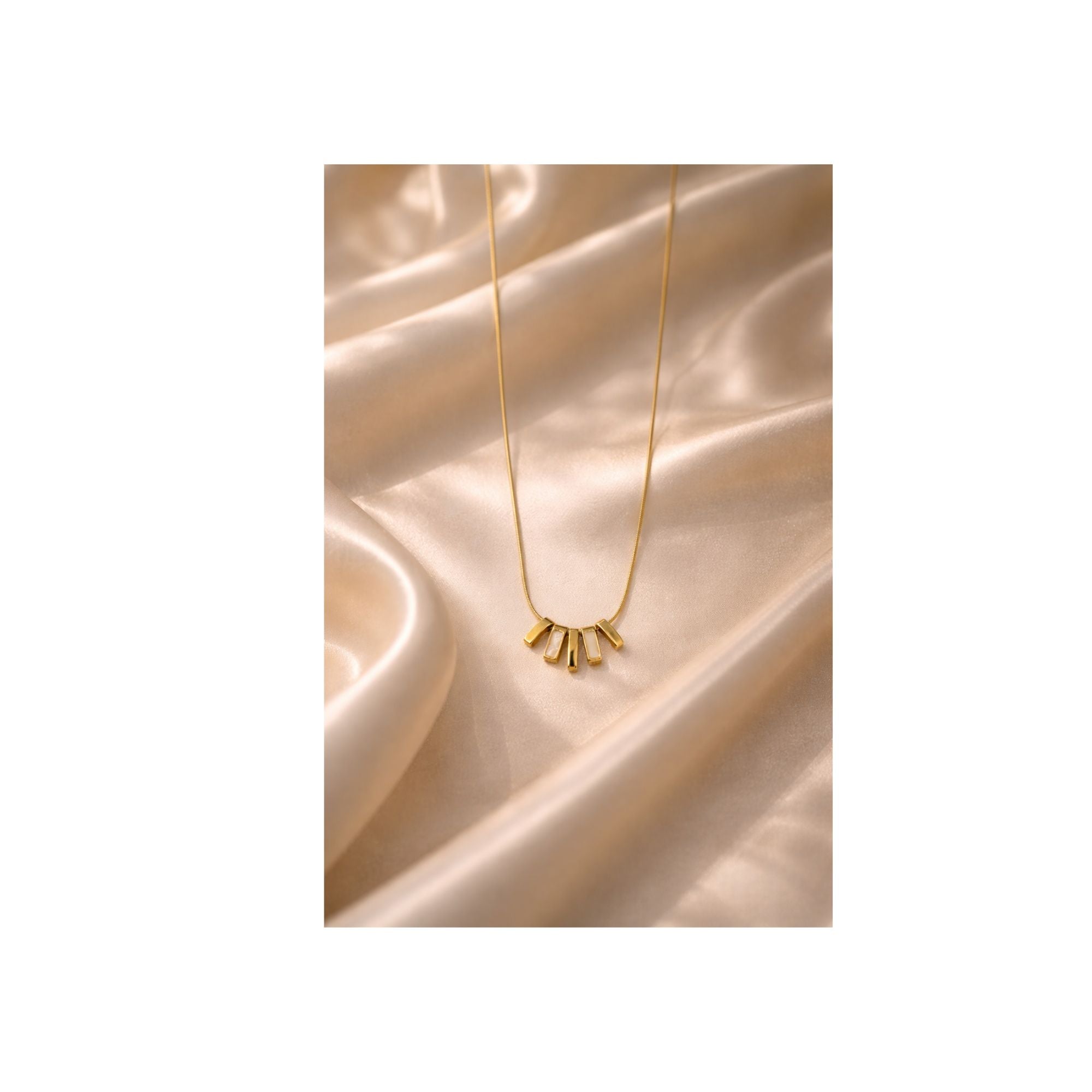 Radiant Fan Necklace