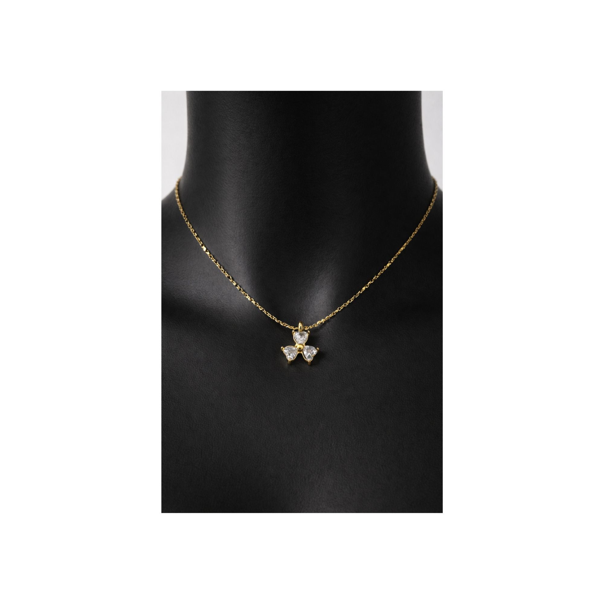 Crystal Blossom Pendant Necklace