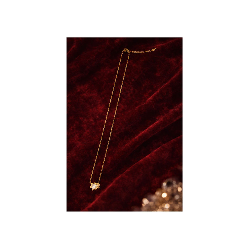 Twin Star Glow Necklace