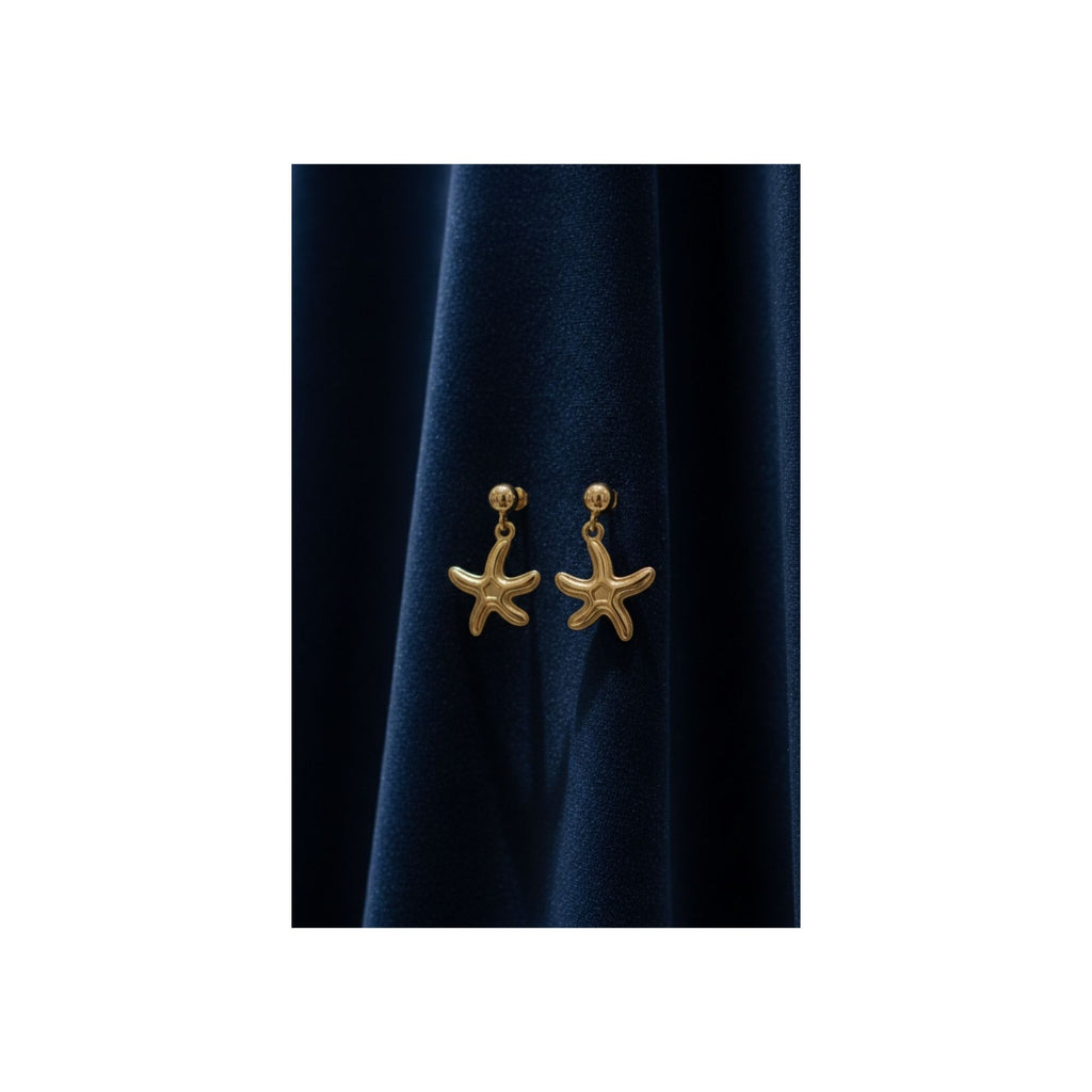 ✨ Starfish Drop Earrings — Anti-Tarnish 316L Stainless Steel