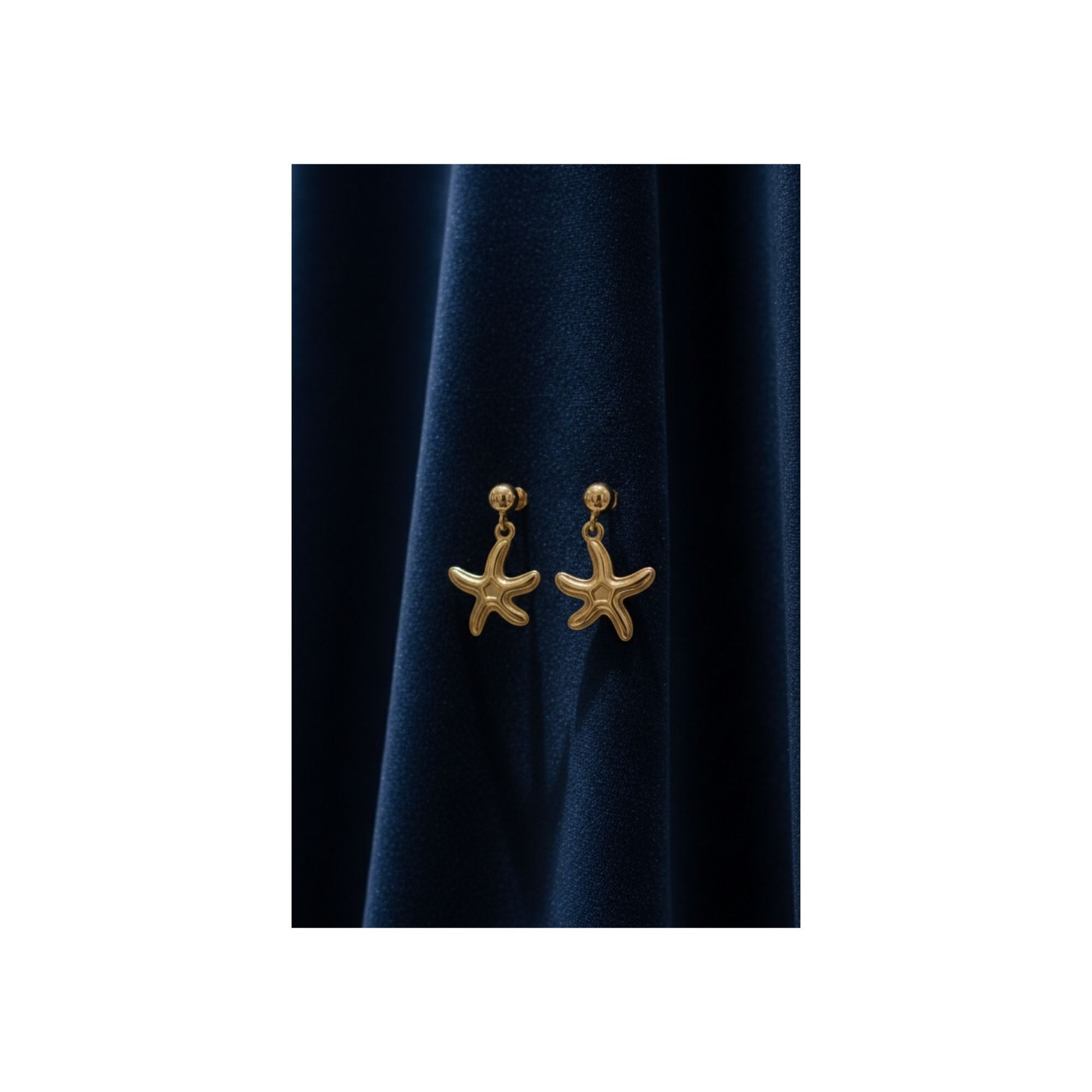 ✨ Starfish Drop Earrings — Anti-Tarnish 316L Stainless Steel