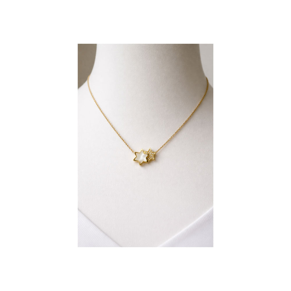 Twin Star Glow Necklace