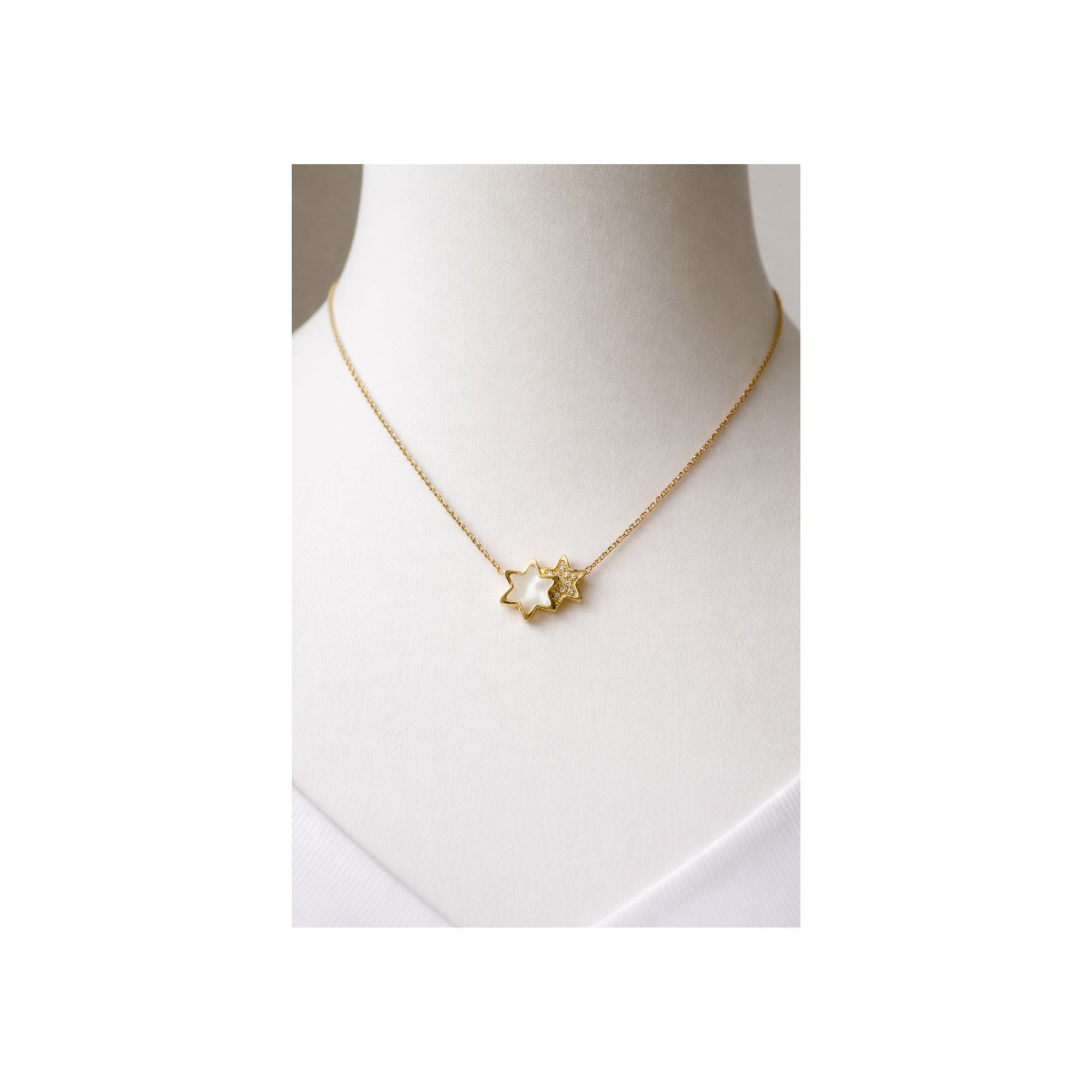 Twin Star Glow Necklace