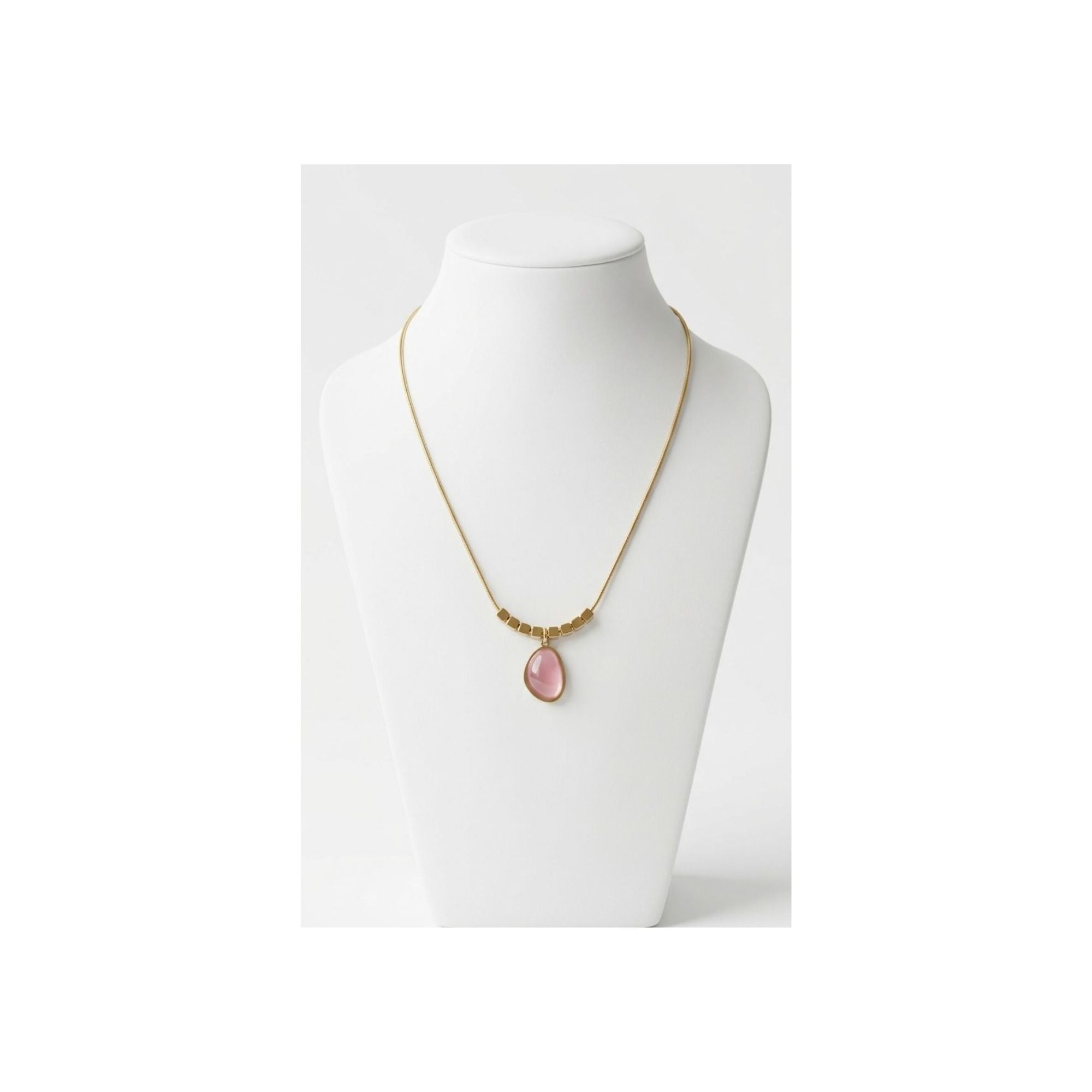 Aura Collection – Blush Aura Pendant Necklace