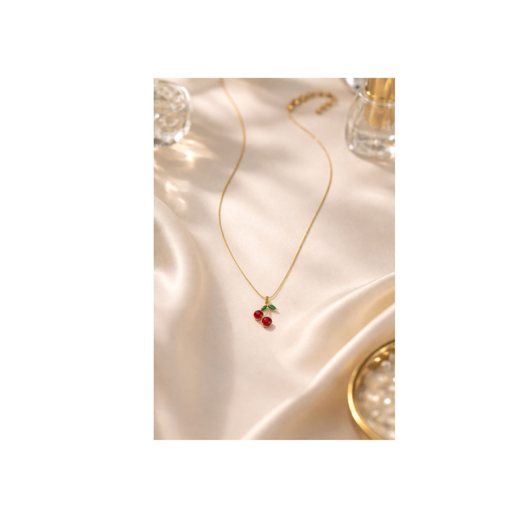 Cherry Bliss Pendant Necklac