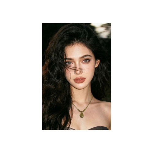 Aura Collection – Golden Glow Pendant Necklace